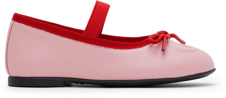 Photo: Gucci Baby Pink Double G Ballet Flats