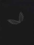 CASTORE - Logo-Print Perforated Stretch-Jersey Vest - Black