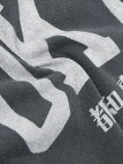 Remi Relief - Printed Cotton-Jersey T-Shirt - Black