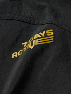 7 DAYS ACTIVE - Logo-Print Recycled Shell Jacket - Black