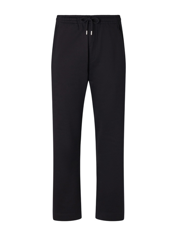 Photo: Dries Van Noten - Cotton-Jersey Sweatpants - Black
