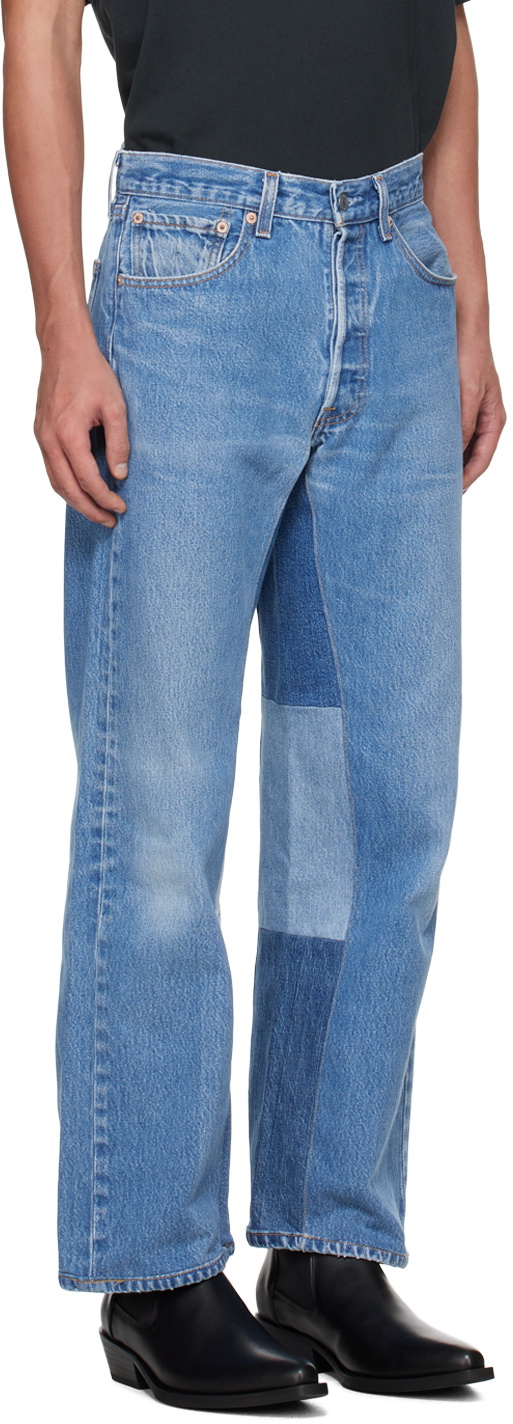 Re/Done Blue Levi's Edition 'The Big Boy' Jeans Re/Done