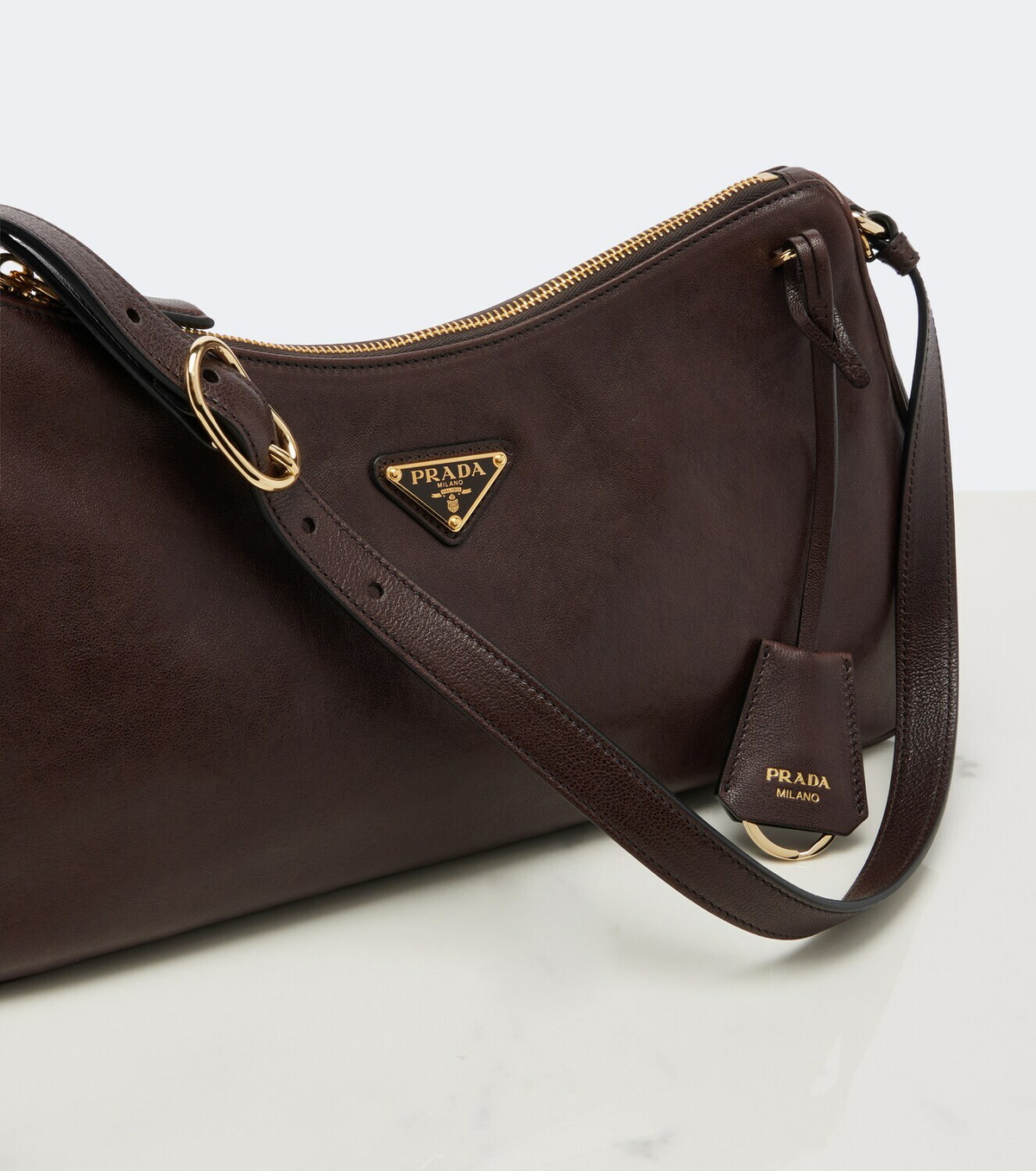 Prada Prada Aimée Large leather shoulder bag