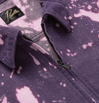 Needles - Bleach-Splattered Denim Jacket - Purple