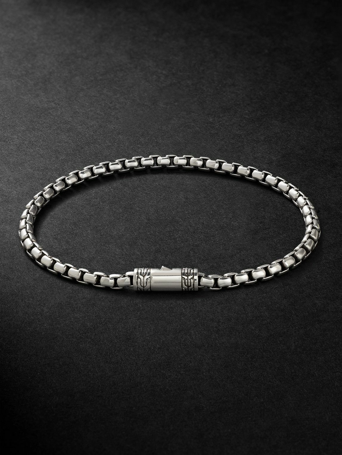 John Hardy - Sterling Silver Box Chain Bracelet - Silver