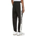 Dolce and Gabbana Black Drawstring Trousers