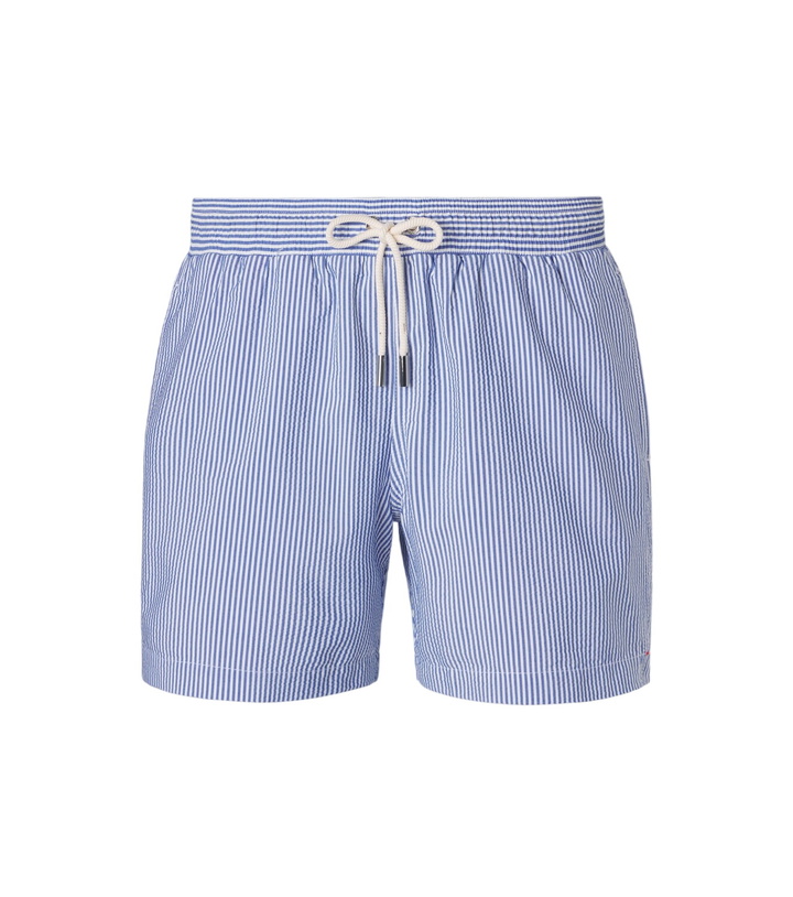 Photo: Orlebar Brown Boxer striped swim trunks