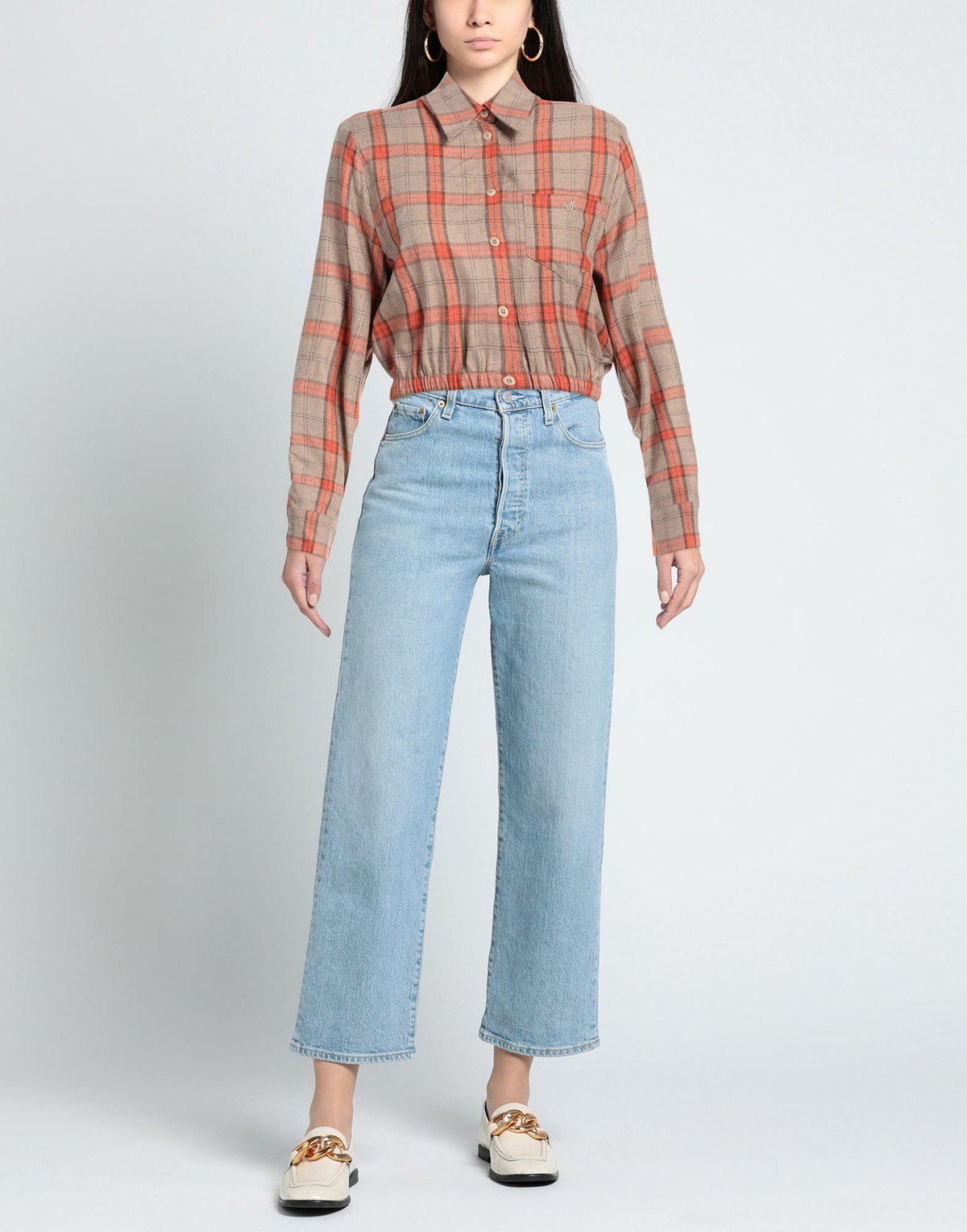 Maje Womens Shirt in Orange