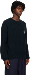 Acne Studios Navy Crewneck Sweater