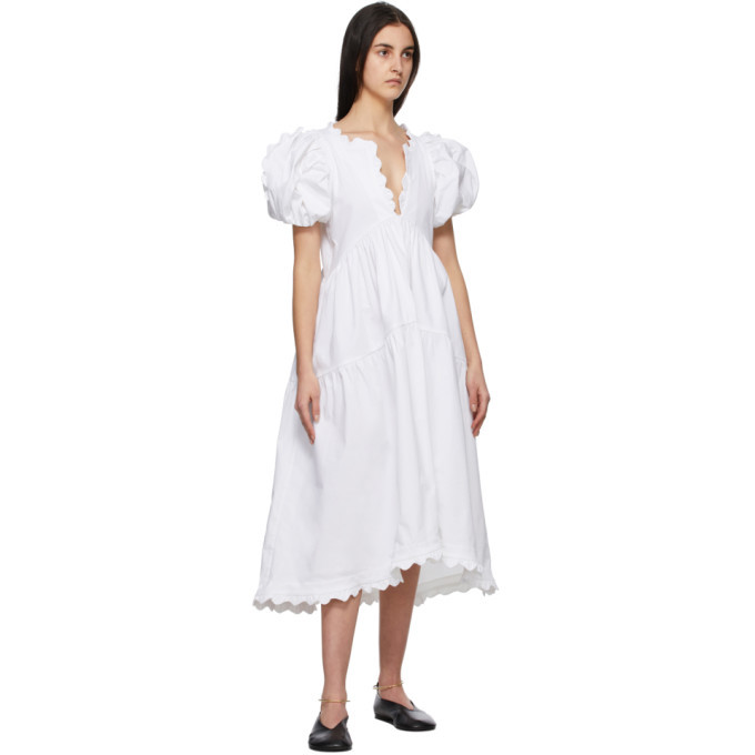Kika Vargas White Leana Dress Kika Vargas