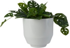 YIELD Grey Spun Planter Pot, 8 in