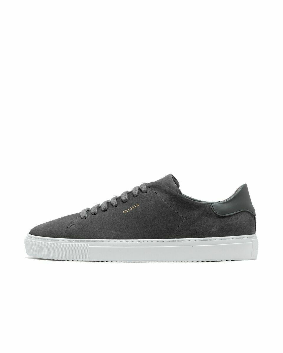 Photo: Axel Arigato Clean 90 Suede Grey - Mens - Lowtop