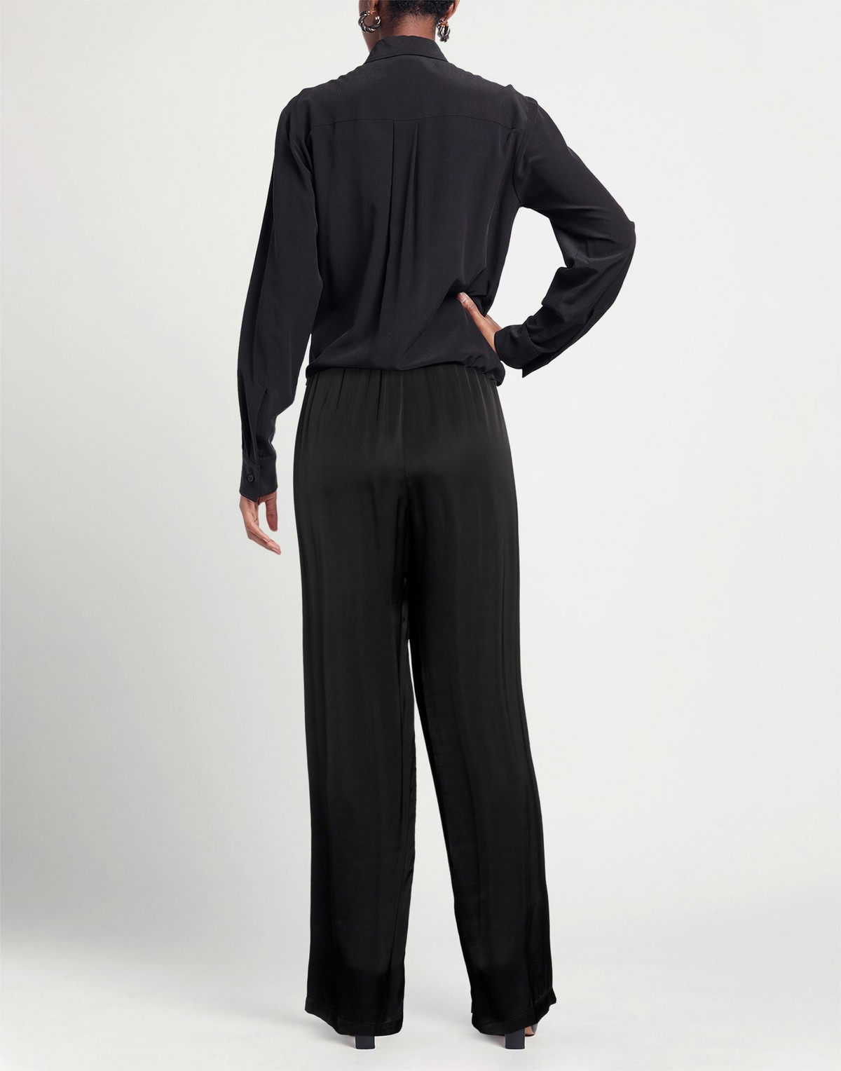 Alessia Santi Womens Pants in Black