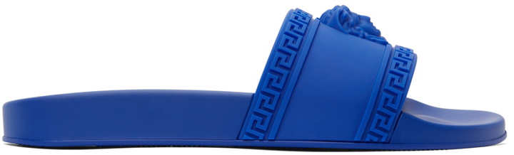 Photo: Versace Blue Palazzo Pool Slides