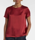'S Max Mara Rebecca satin T-shirt