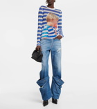 JW Anderson High-rise wide-leg jeans