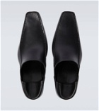 Balenciaga Romeo leather slippers