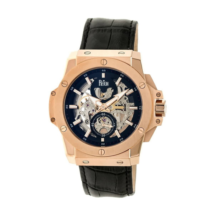 Photo: Reign Commodus Automatic Black Dial Mens Watch REIRN4005