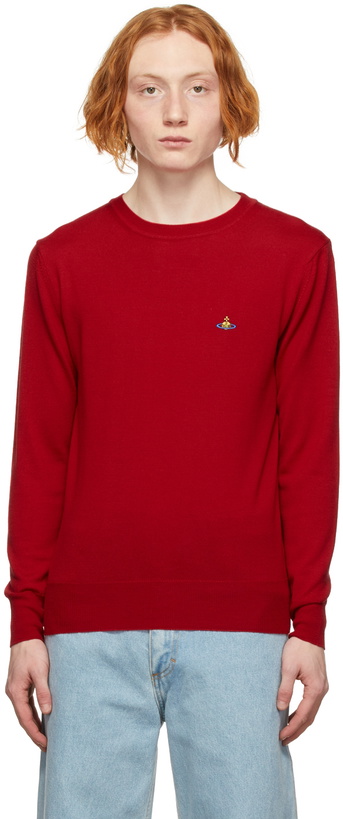 Photo: Vivienne Westwood Red Orb Round Neck Sweater