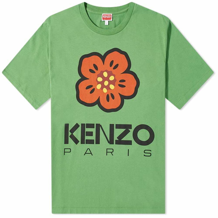 Photo: Kenzo Paris Men's Boke Flower T-Shirt in Grass Green