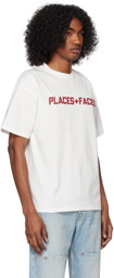 PLACES+FACES White Emblem T-Shirt