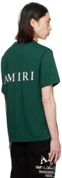 AMIRI Green 'MA' T-Shirt