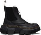 Dr. Martens Black DMXL Zip Leather Chelsea Boots