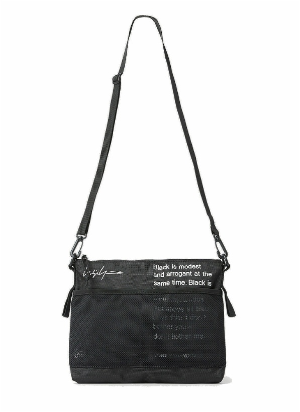 Photo: Yohji Yamamoto - Sacoche Crossbody Bag in Black