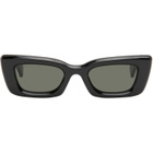 Gucci Black Cat-Eye Frame Sunglasses