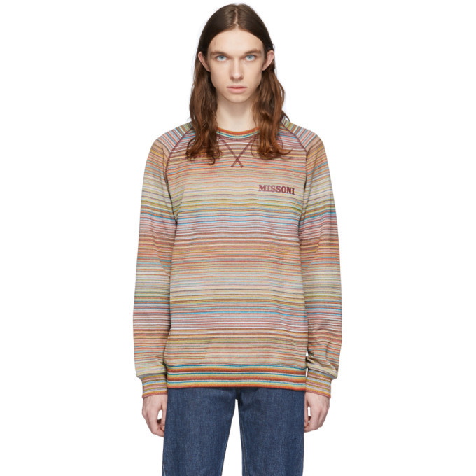 Photo: Missoni Multicolor Striped Sweatshirt