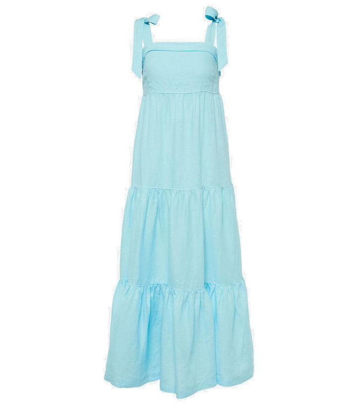 Photo: Heidi Klein Nungwi Beach tiered linen maxi dress