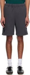 AAPE by A Bathing Ape Gray 'AAPE Now' Sweat Shorts