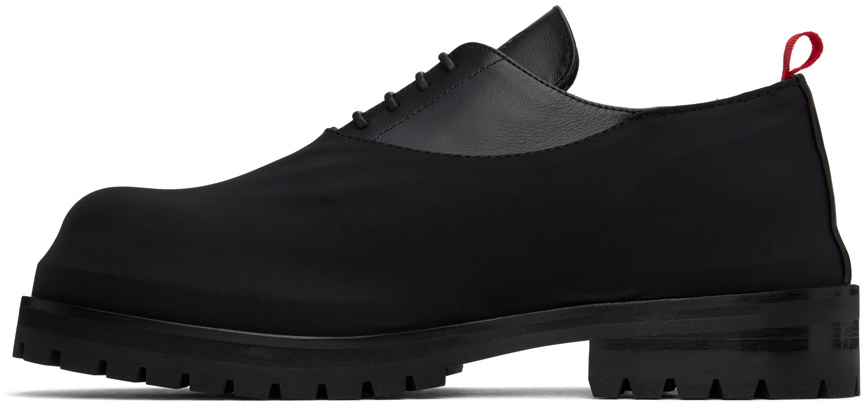 424 Black Overlay Derbys