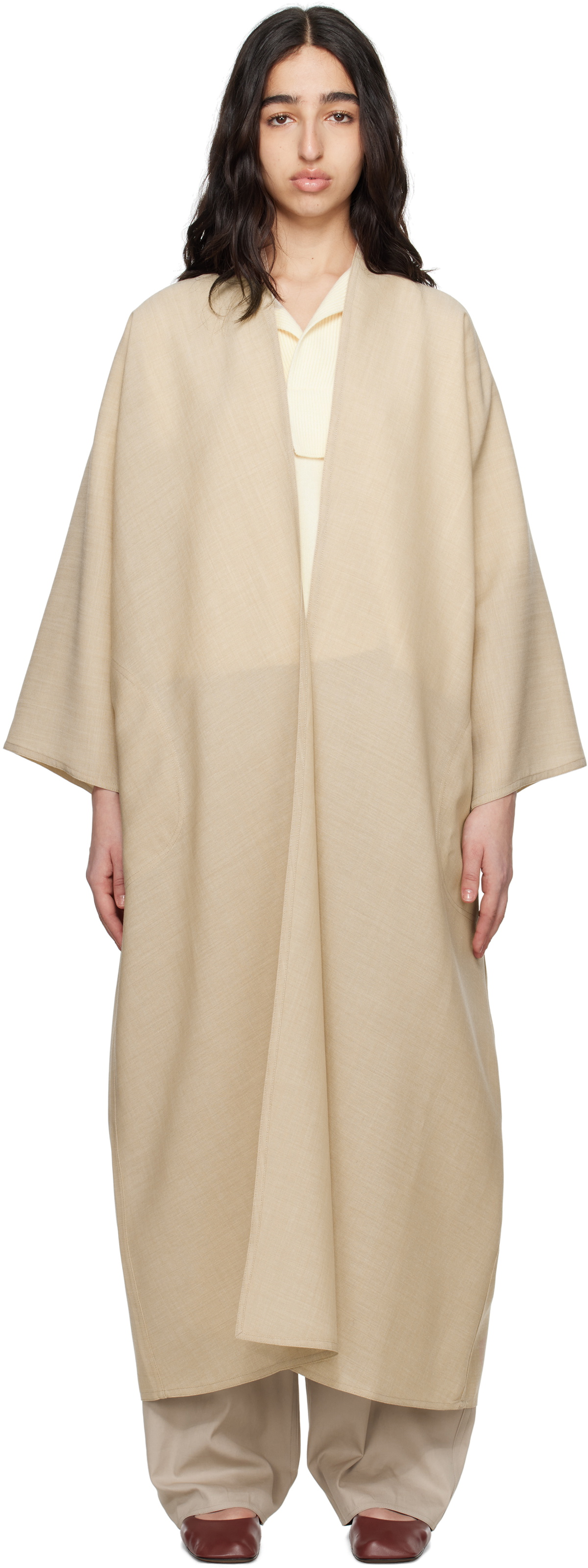 Sofie D'Hoore Off-White Chesterfield Coat Sofie D'Hoore
