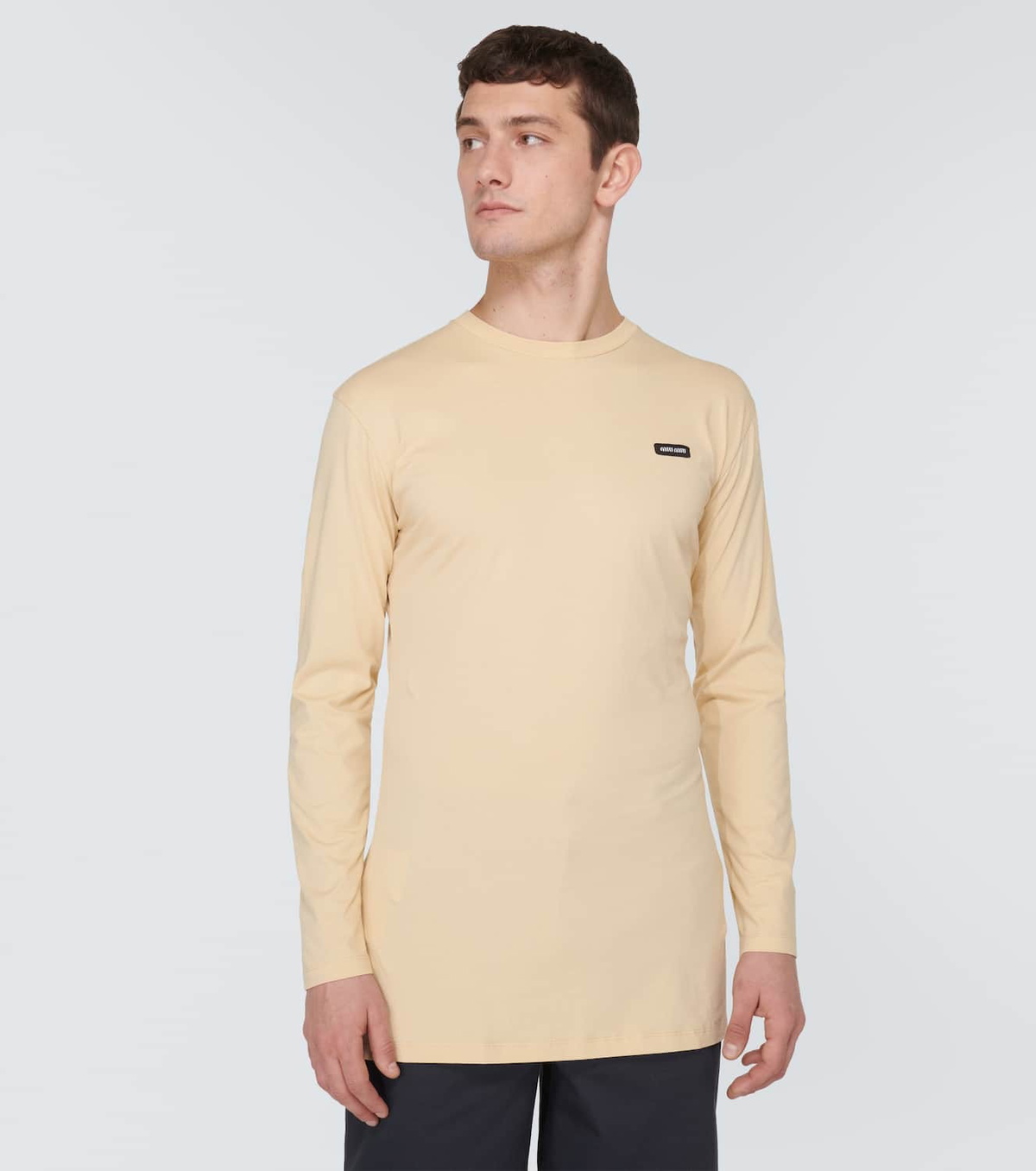 Miu Miu Set of 3 cotton jersey T-shirts Miu Miu