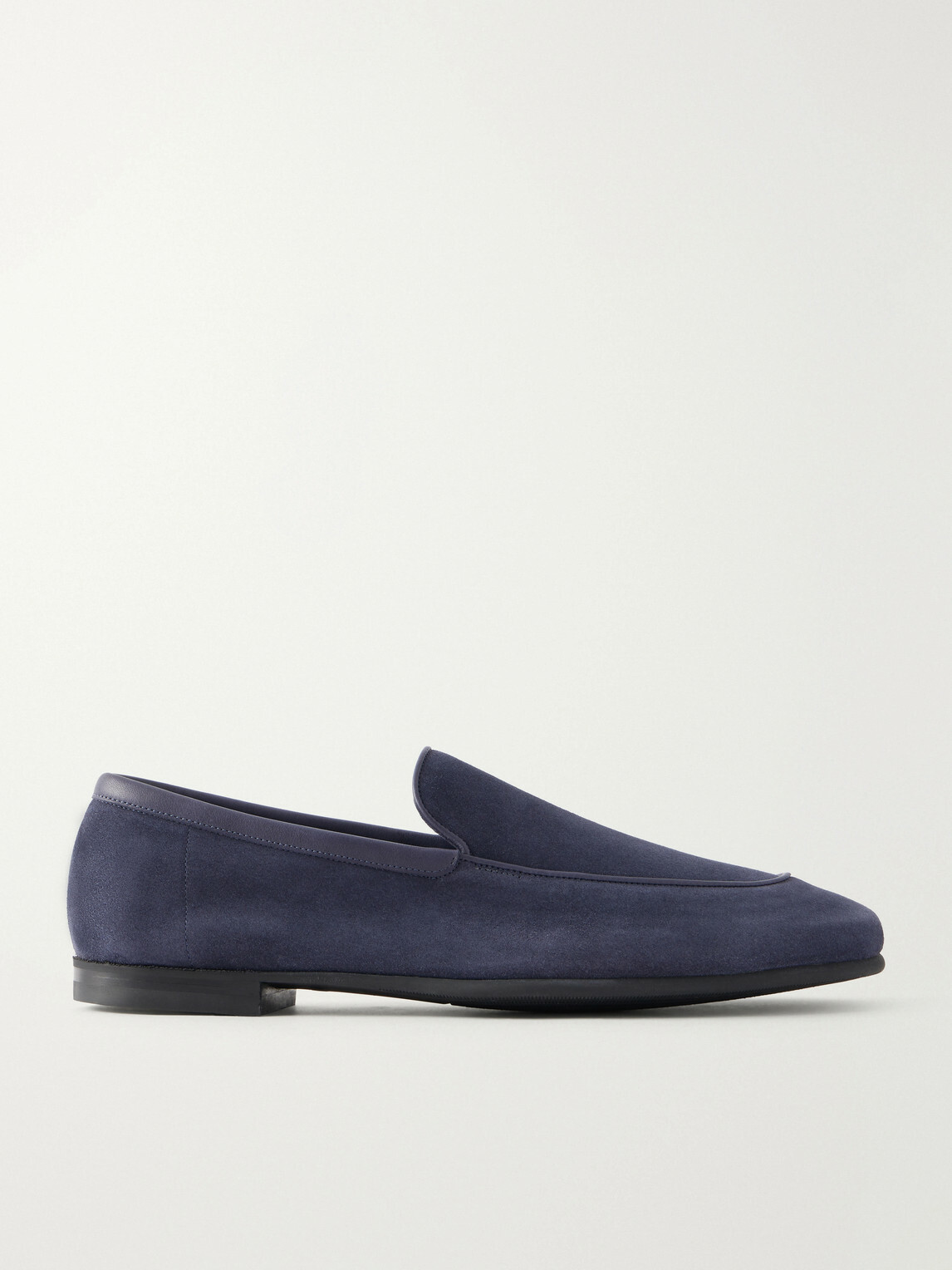 John Lobb - Tyne II Suede Loafers - Blue