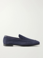 John Lobb - Tyne II Suede Loafers - Blue