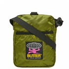 Butter Goods Men's Terrain Riptstop Side Bag in Green 