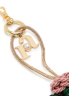Rosantica Charm Rosa Rhinestone bag Charm - Pink - One Size