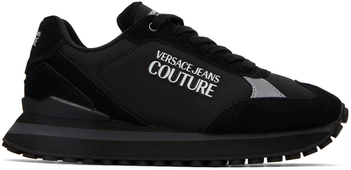 Photo: Versace Jeans Couture Black Spyke Sneakers