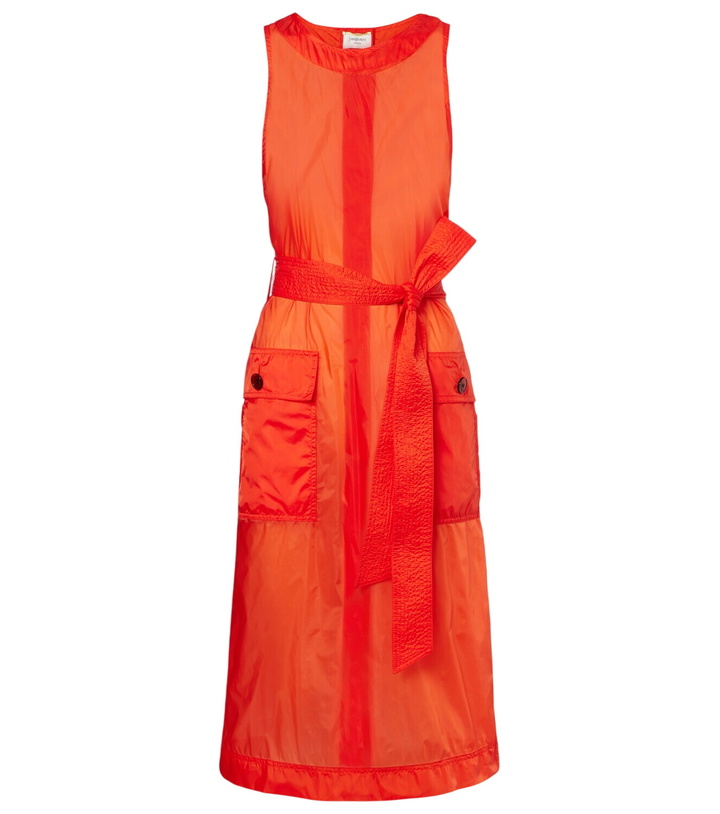 Photo: Saint Laurent Belted midi dress