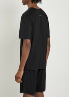 Boss Ultralight Logo Stretch-jersey T-shirt and Short set Black