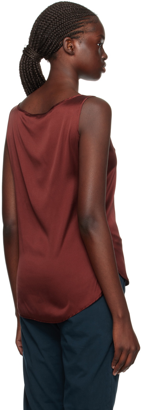 Max Mara Leisure Burgundy Pan Tank Top