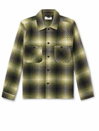 Mr P. - Checked Tweed Overshirt - Green