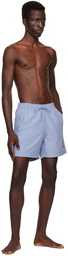 Carhartt Work In Progress Blue Chase Swim Shorts