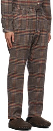 4SDESIGNS Multicolor Triple Pleat Trousers
