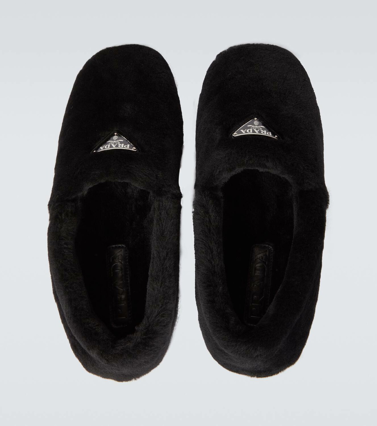 Prada Shearling slippers