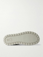AMI PARIS - Leather and Suede Sneakers - Neutrals