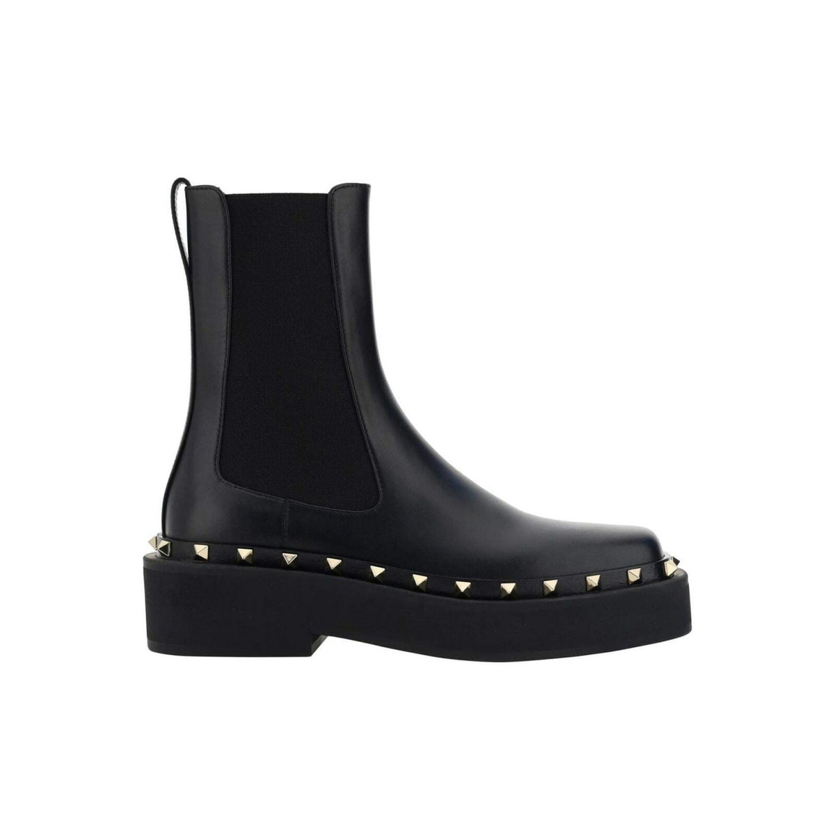 Valentino Garavani Black Rockstud Boots Valentino Garavani Valentino Garavani Black Rockstud Boots Valentino Garavani