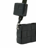 BOTTEGA VENETA - Medium Intreccio Leather Crossbody Bag